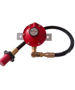 Safegas Red Low Pressure Inline Regulator Kit