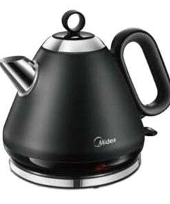 Midea Teapot Style 1.7lt Black Kettle