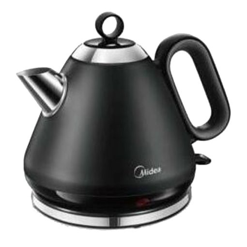 Midea Teapot Style 1.7lt Black Kettle