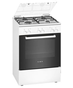 Bosch Series 2 Freestanding Gas Cooker White (HGA120B20Z)