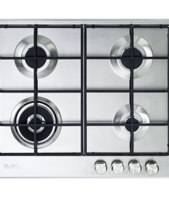 Elba Elio 4 Gas Stainless Steel 60cm Hob (ELIO 65-445)