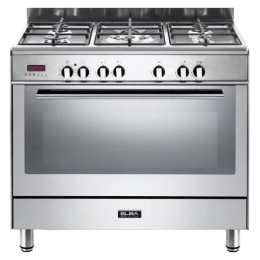 Elba Classic Gas Electric Stove 9CX827N Silver