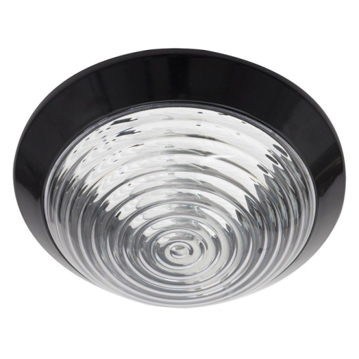 Bright Star Black Bulkhead Light Fitting (BH066)