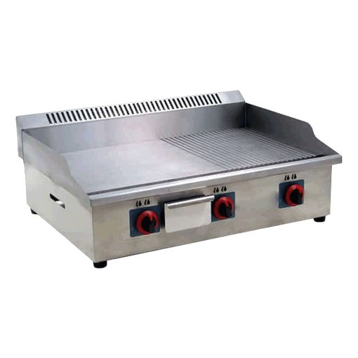 Gas Griller 720MM Griddle/Groove