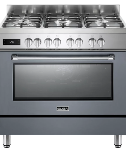 Elba Excellence 90cm Gas & Electric Stove - Grey