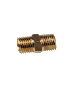 Hex Nipple Brass 1/2 122-8