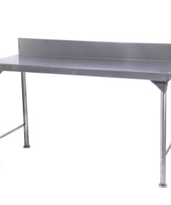 Stainless Steel Table with Splashback