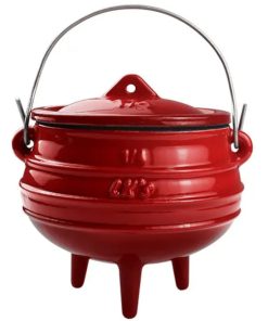 LK’s Pot Red Enamel 0.7 Litre