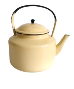 Kango Enamel 6.8L Cream Kettle