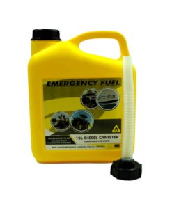 10L Fuel Jerry Can Plastic Diesel Yellow