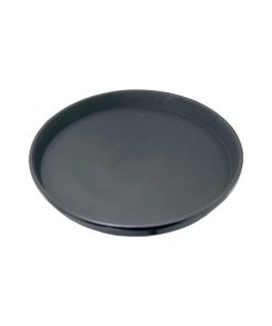 Bar Butler Black Non-Slip Round Tray