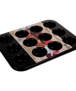 Bakeware Non-Stick Mini Cup Pan 12 Hole