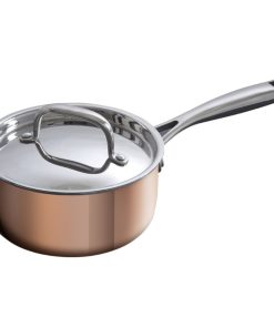 Eetrite Copper Sauce Pan With Lid