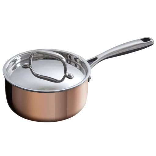 Eetrite Copper Sauce Pan With Lid