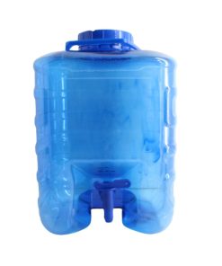 20L Dark Blue Square Bottle