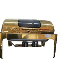 Rectangular Gold Chafing Dish