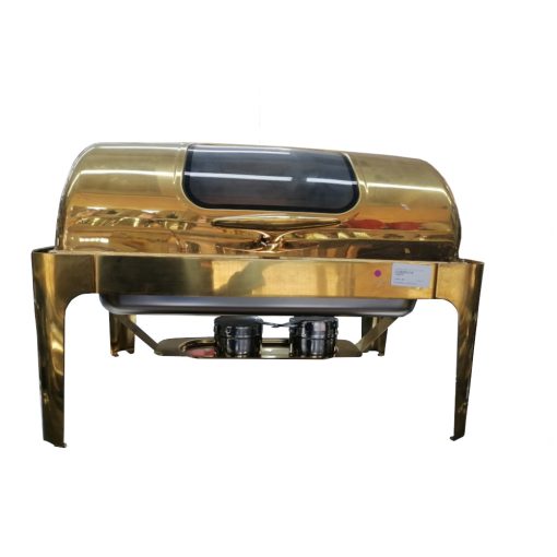 Rectangular Gold Chafing Dish