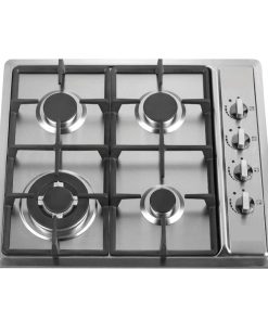 Goldair 4 Plate Stainless Steel Gas Hob (GSGH-400A)