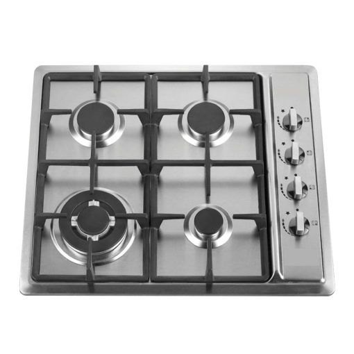 Goldair 4 Plate Stainless Steel Gas Hob (GSGH-400A)