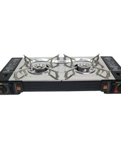 Prime Gas Double Burner Portable Cartridge Gas Stove