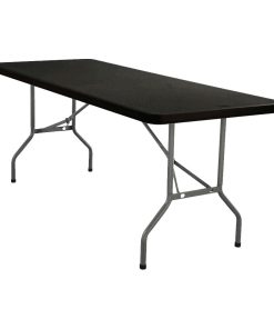 Plastic Folding Table 1.8 Meter (Black)