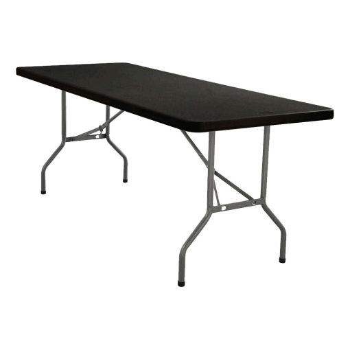 Plastic Folding Table 1.8 Meter (Black)