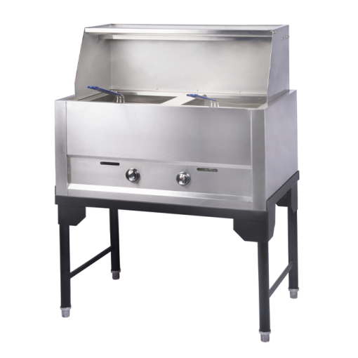 Spaza Gas Fryer 2X12L (Included Baskets)