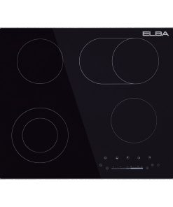 Elba Classic 60CM 4 Zone Ceran Hob - Black