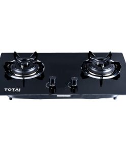 Totai TS 2 Burner Gas on Glass Hob (Black)