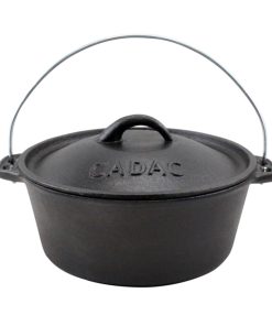 Cadac Cast Iron Potjie Pot No.10 Flat